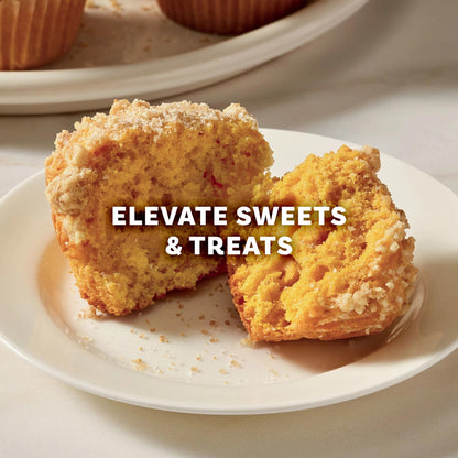 McCormick Finishing Sugar, Pumpkin Spice, Limited Edition, Sweet Blend of Warm Pumpkin Spices, The Perfect Finish for Cookies, Muffins, Pancakes, Bread, and More, 3.66 oz