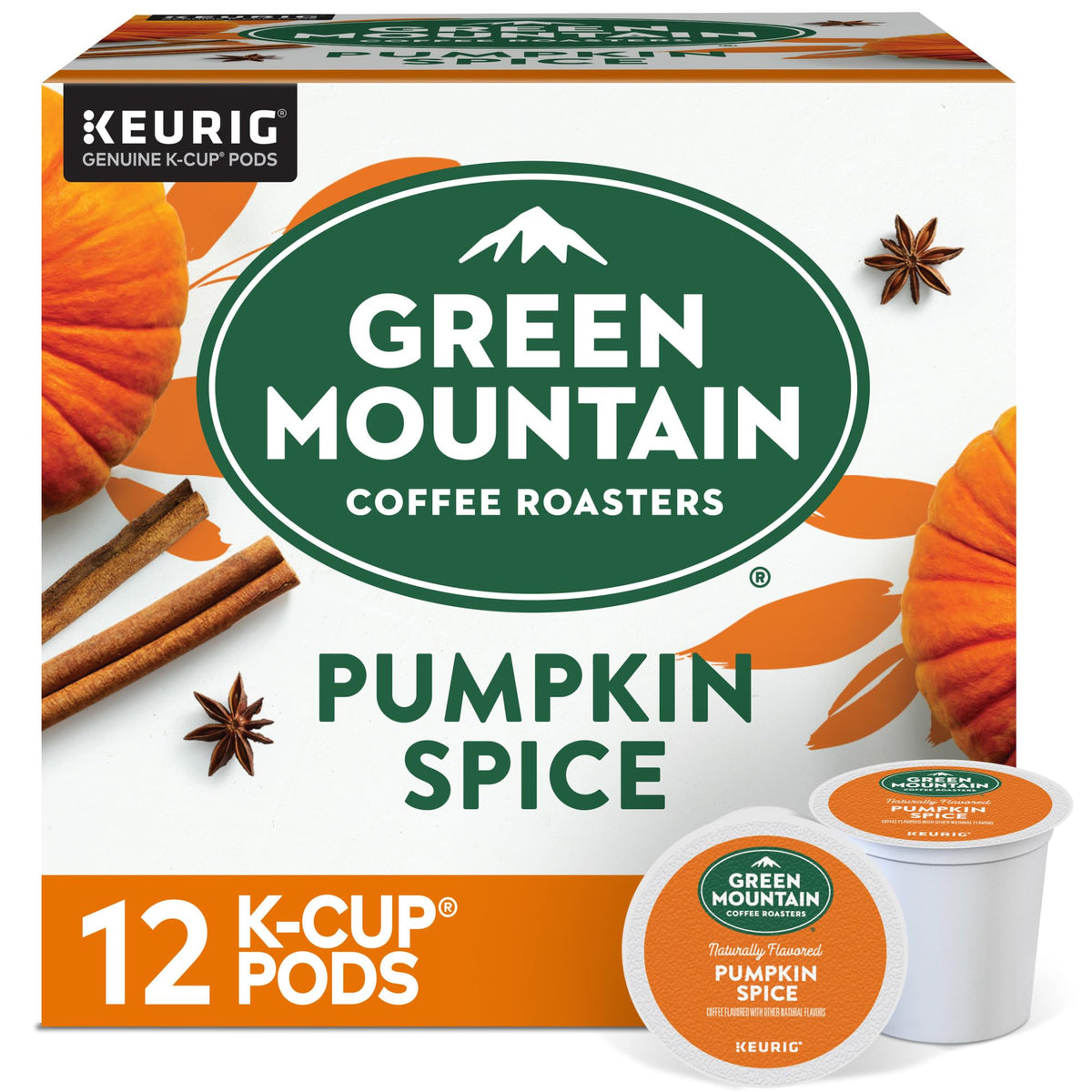Green Mountain Coffee Roasters Seasonal Selections Pumpkin Spice 32 Count