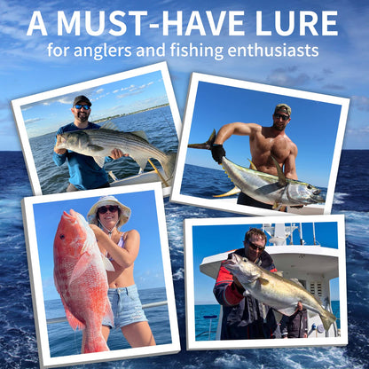 TRUSCEND Easy Catch Swimmax, Magic Noisy Turbulent Wiggling and Vibrating Action for More Bites, Lifelike Fishing Lures for All Species, Swimbait for Relax Family Fishing, Must-Have for Lovely Anglers