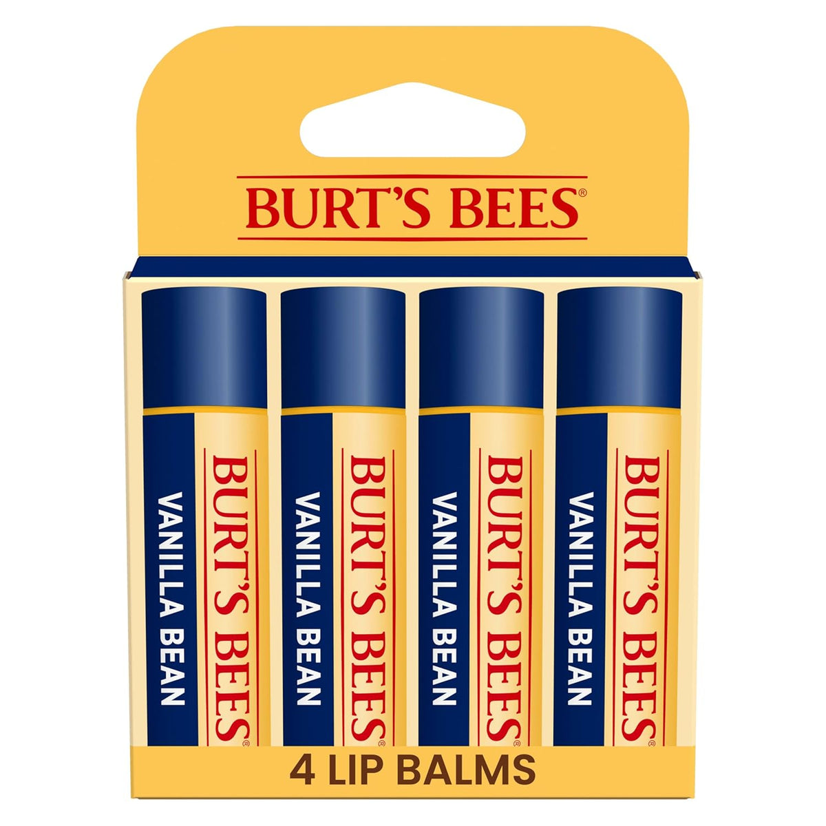 Burt's Bees 100% Natural Moisturizing Lip Balm (Original Beeswax)