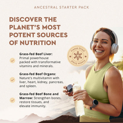 Ancestral Supplements Grass Fed Beef Liver 180 Capsules, Supports Energy Production, Detoxification, Digestion, Immunity and Full Body Wellness, Non-GMO, Freeze Dried Liver Health Supplement