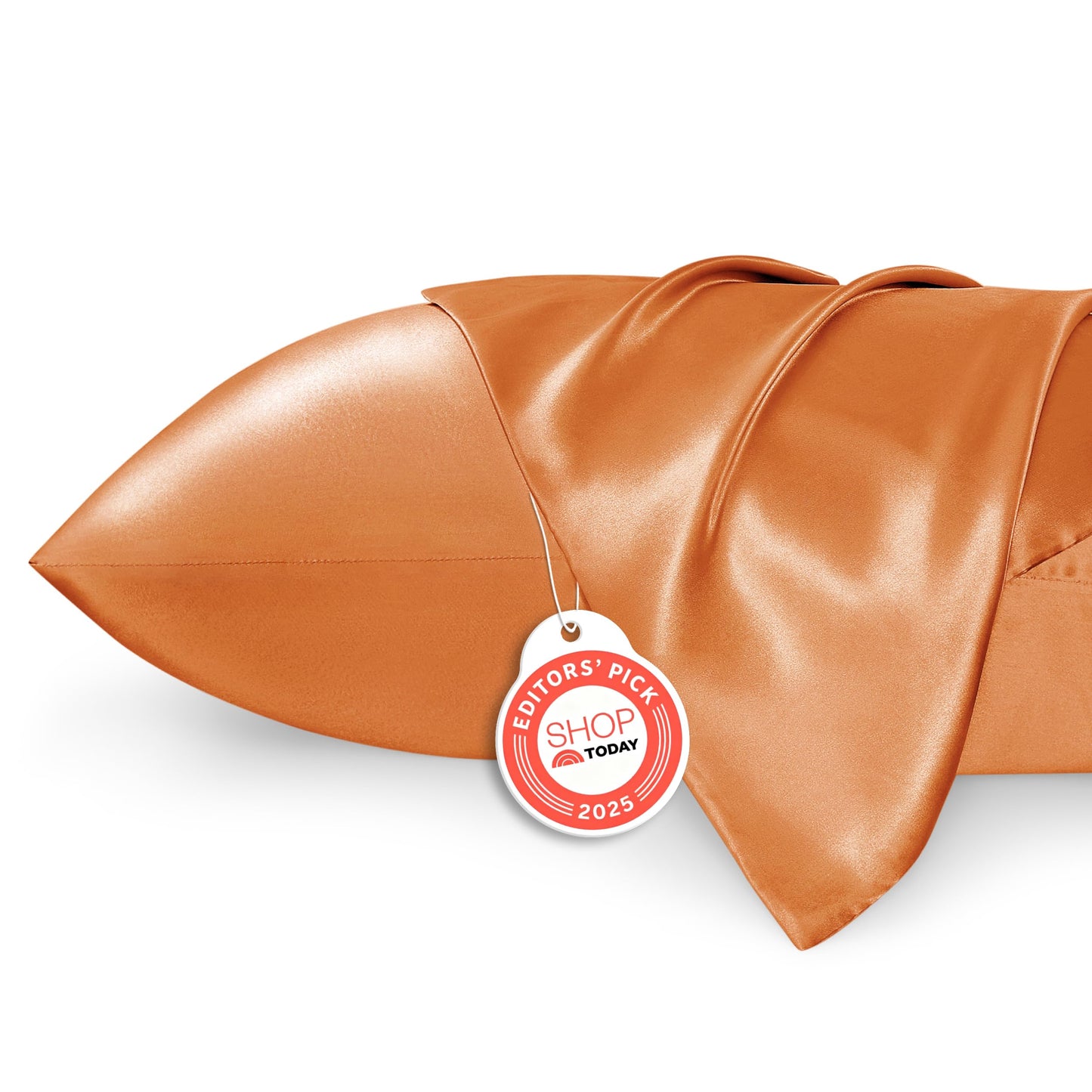 Bedsure Satin Pillowcase, Similar to Silk Pillow Cases Queen Size Set of 2, Cooling Pillow Case Covers with Envelope Closure, Room Decor Valentine Gifts for Women Men, Silver Grey, 20x30 Inches, 2pcs