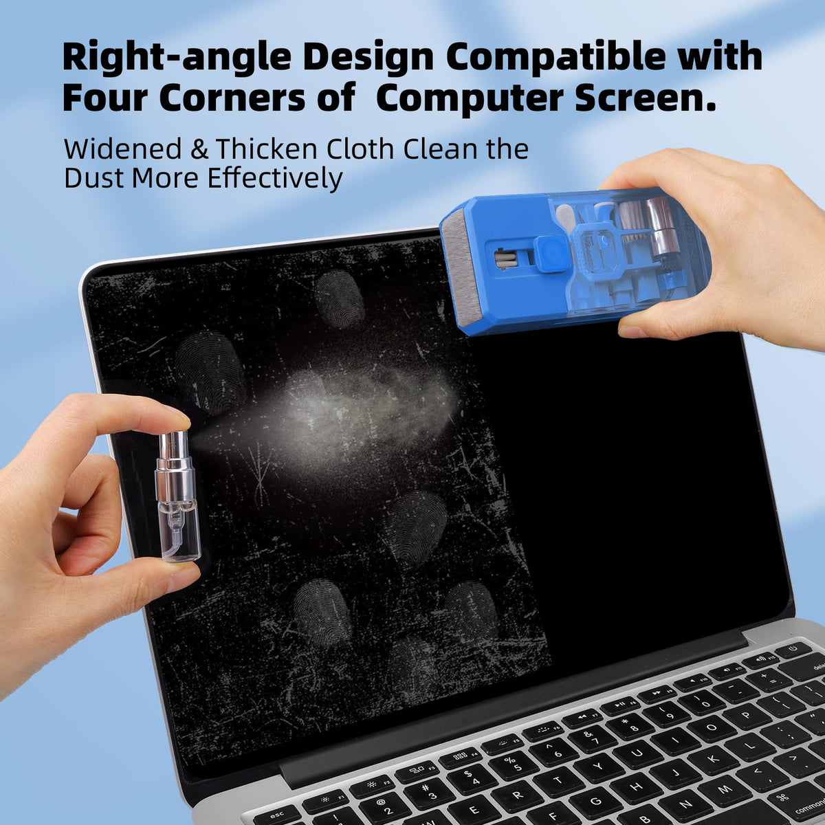 Ordilend Keyboard Cleaner & Laptop Cleaning Kit, All-in-1 for Computer PC