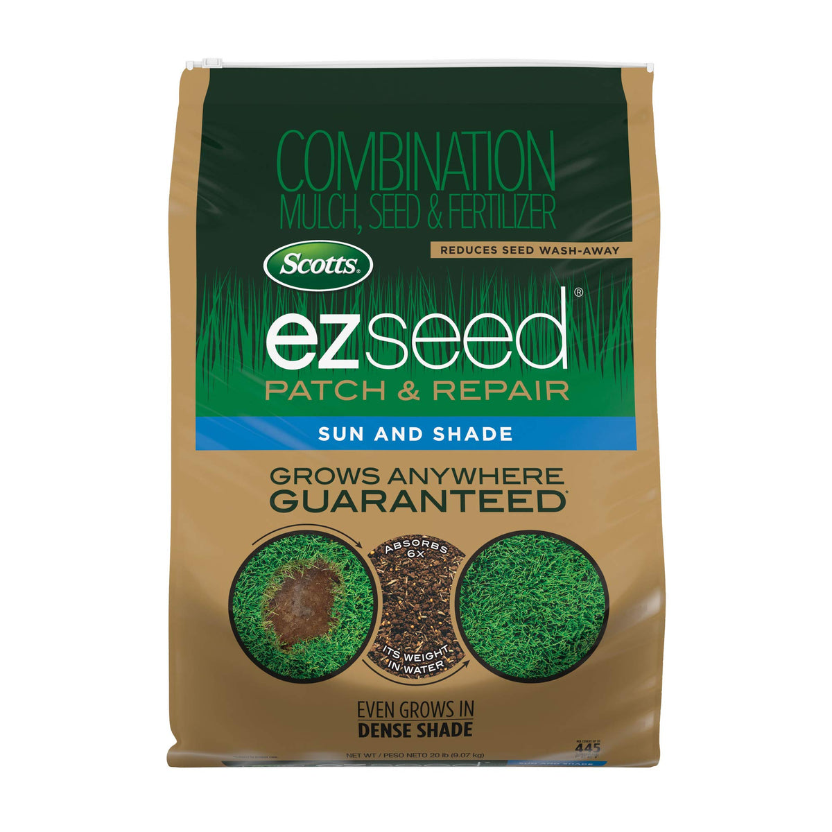 Scotts EZ Seed Patch & Repair for Sun and Shade, 3.75 lbs.