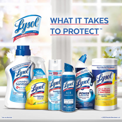 Lysol Click Gel Toilet Bowl Cleaner, Gel Stamp, Lavender, 6 Count