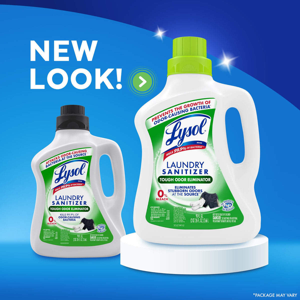 Lysol Laundry Sanitizer Liquid, Detergent Additive, Lavender, 90oz