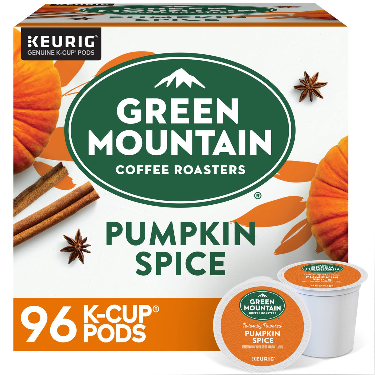 Green Mountain Coffee Roasters Seasonal Selections Pumpkin Spice 32 Count