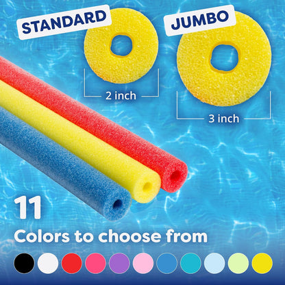 In The Swim Pool Noodles – Soft Large Foam Noodles