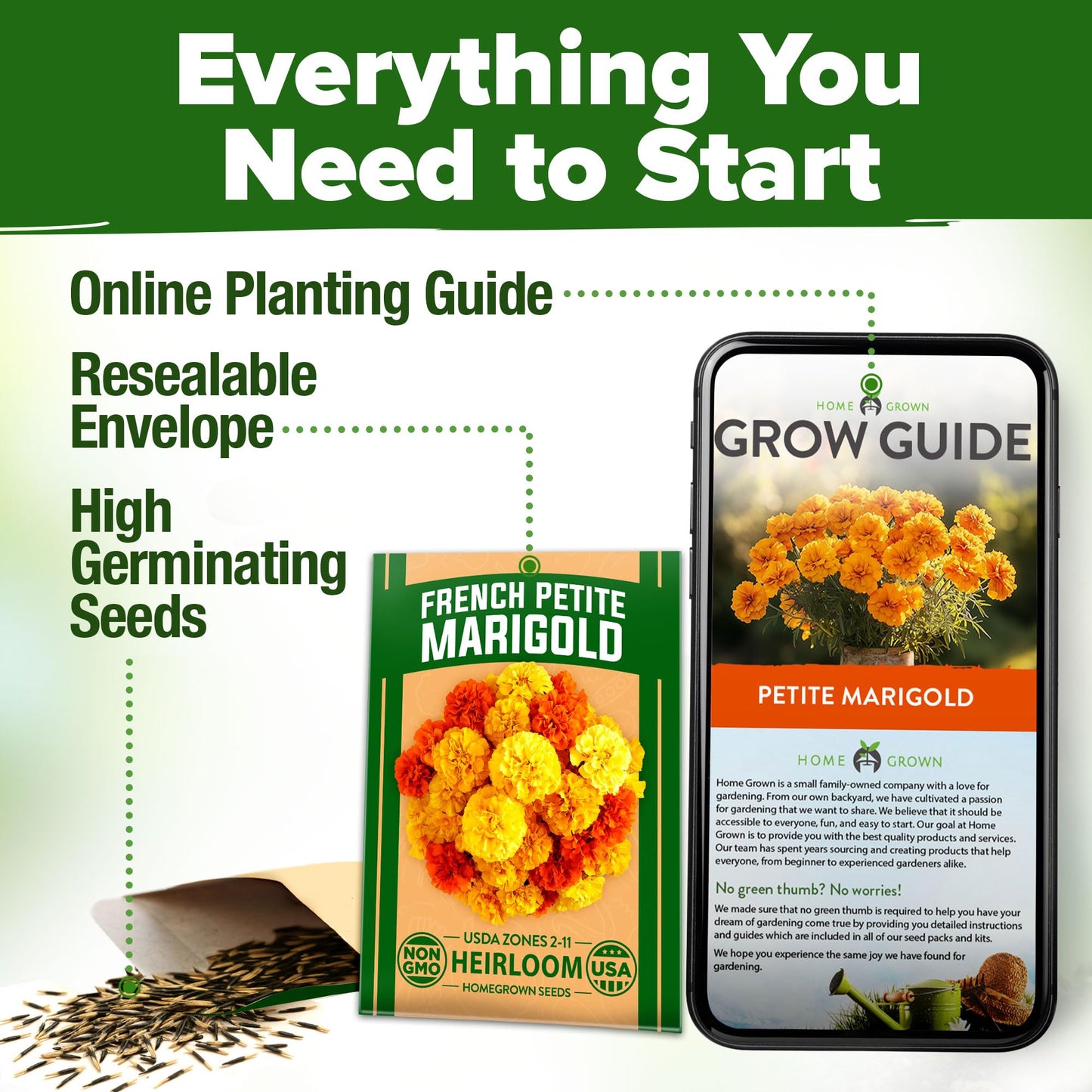HOME GROWN 𝗨𝗦𝗔 𝗣𝗥𝗘𝗠𝗜𝗨𝗠 Zinnia Dahlia Seeds Pack for 2025 – 524 𝗡𝗢𝗡-𝗚𝗠𝗢 Flower Seeds | Vibrant Zinnia Elegans for Pollinator Gardens, Borders & Containers | Easy-to-Grow Outdoor Blooms