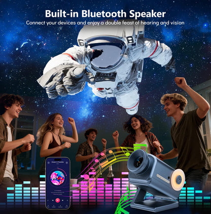 Rossetta 3D Projector with 60 Scenes, Galaxy Star Projector for Room Decor