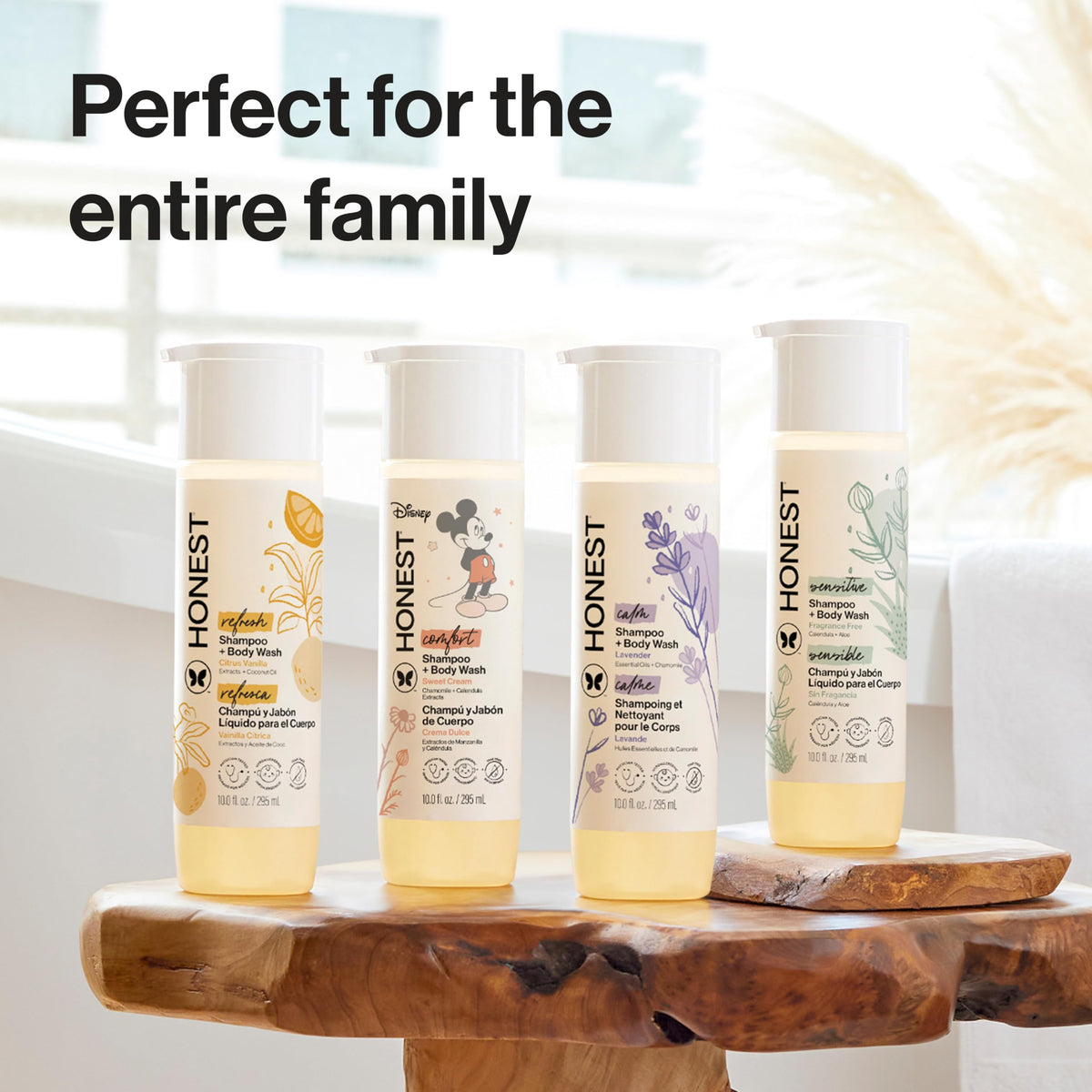 The Honest Company Shampoo & Body Wash, Tear-Free, Lavender Calm, 10 fl oz
