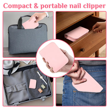 Manicure Set Professional Nail Clipper Kit-26 Pieces Stainless Steel Manicure Kit,Nail Care Tools with Luxurious Travel Case