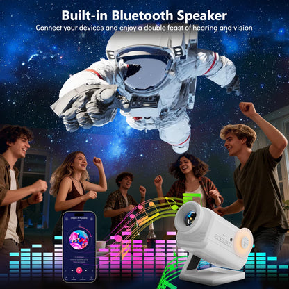 Rossetta 3D Projector with 60 Scenes, Galaxy Star Projector for Room Decor
