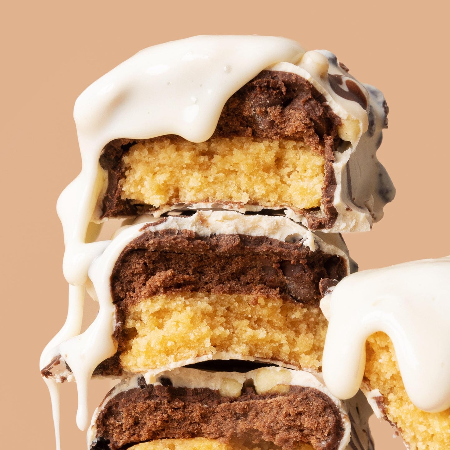 FITCRUNCH Snack Size Protein Bars, 6-Layer Baked Bar, 3g of Sugar, Gluten Free & Soft Cake Core (9 Count, Flavor Lovers)