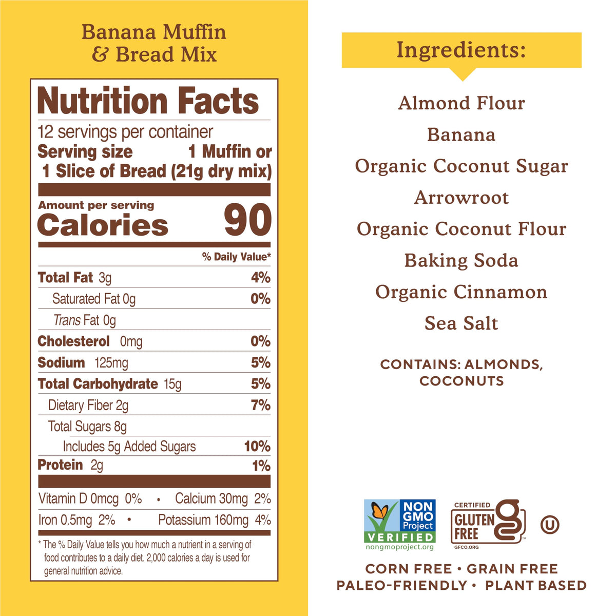 Simple Mills Almond Flour Pumpkin Muffin and Bread Mix, 1pk, 9 oz