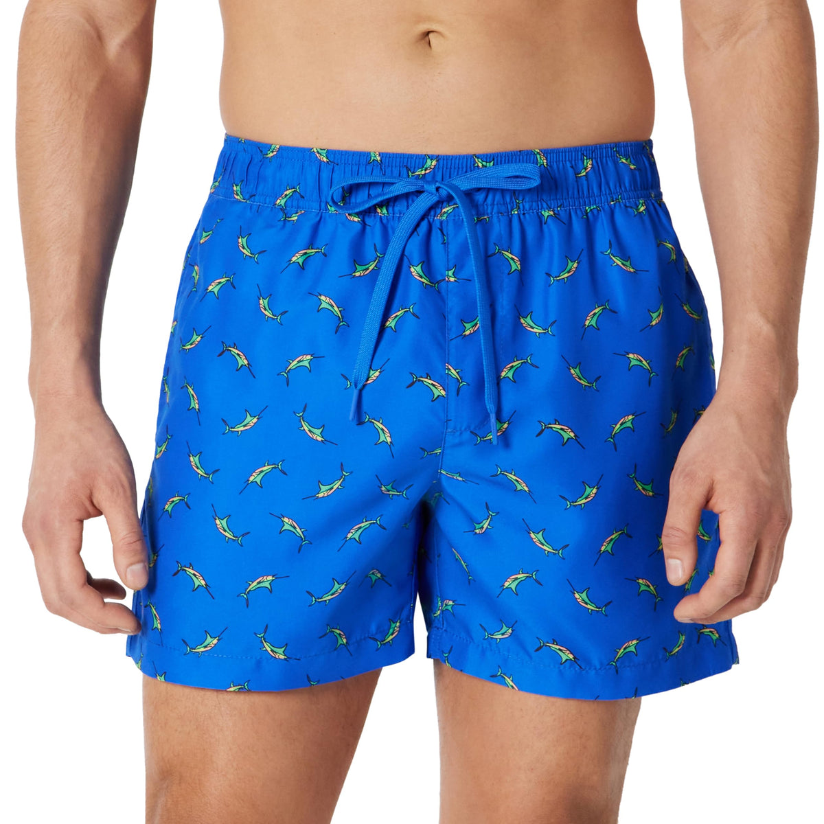 Amazon Essentials Men's 7" or 5" Quick-Dry Swim Trunk, Lightweight Breathable