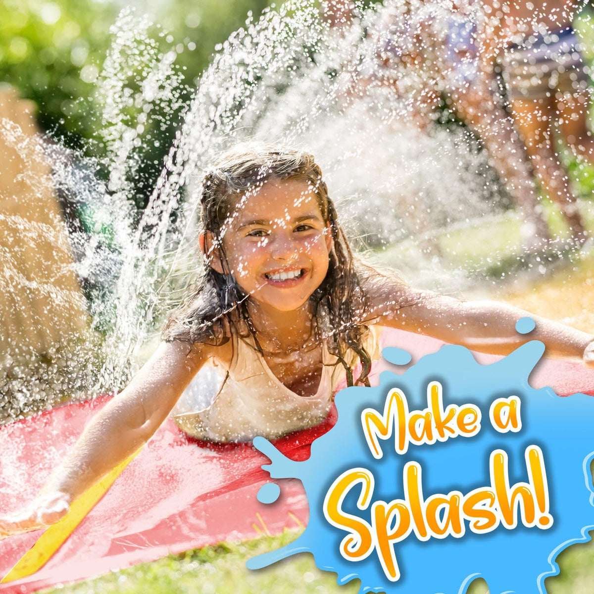 stargo 18 x 5 ft - Slip and Slide, Water Slides for Kids - Backyard waterslide for Kids, Outdoor Fun Summer Water Toys, Water Activities for Kid and Adults for Backyard Fun, Ages 4-8, 5, 6, 7, 8-12 +