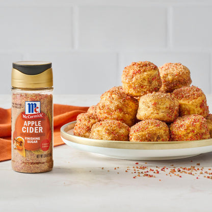 McCormick Finishing Sugar, Pumpkin Spice, Limited Edition, Sweet Blend of Warm Pumpkin Spices, The Perfect Finish for Cookies, Muffins, Pancakes, Bread, and More, 3.66 oz