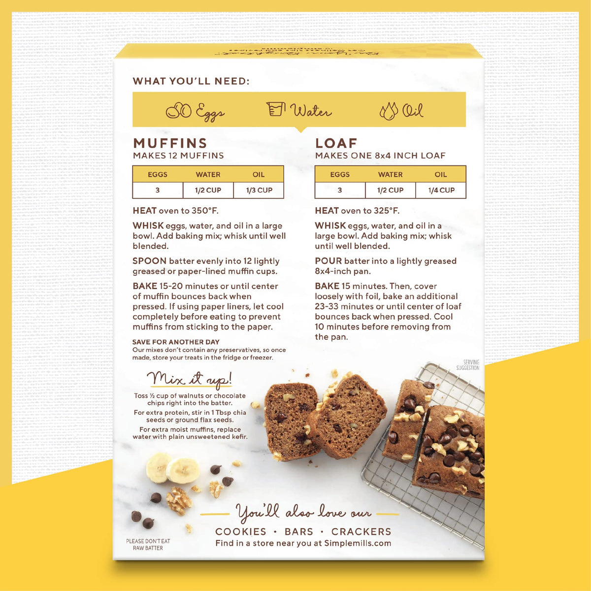 Simple Mills Almond Flour Pumpkin Muffin and Bread Mix, 1pk, 9 oz