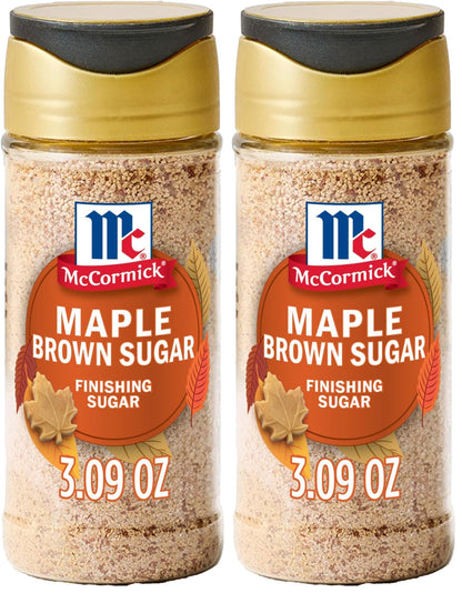 McCormick Finishing Sugar, Pumpkin Spice, Limited Edition, Sweet Blend of Warm Pumpkin Spices, The Perfect Finish for Cookies, Muffins, Pancakes, Bread, and More, 3.66 oz