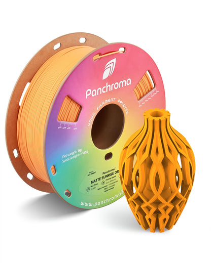 Polymaker Panchroma Matte PLA Filament 1.75mm, 1kg, Charcoal Black