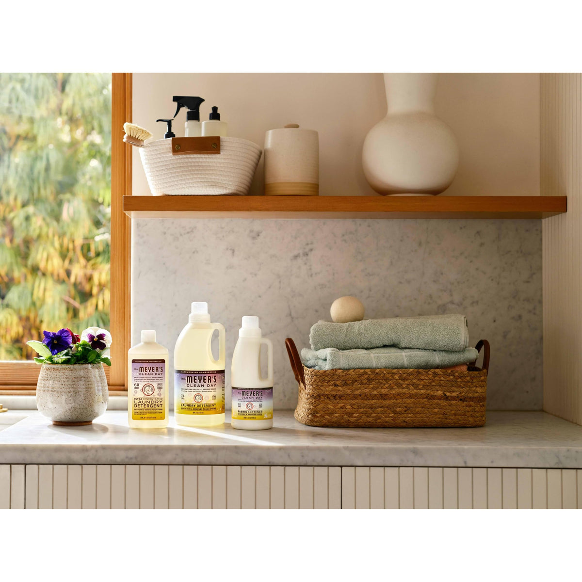 MRS. MEYER'S CLEAN DAY Laundry Detergent, Lavender, 64 fl oz