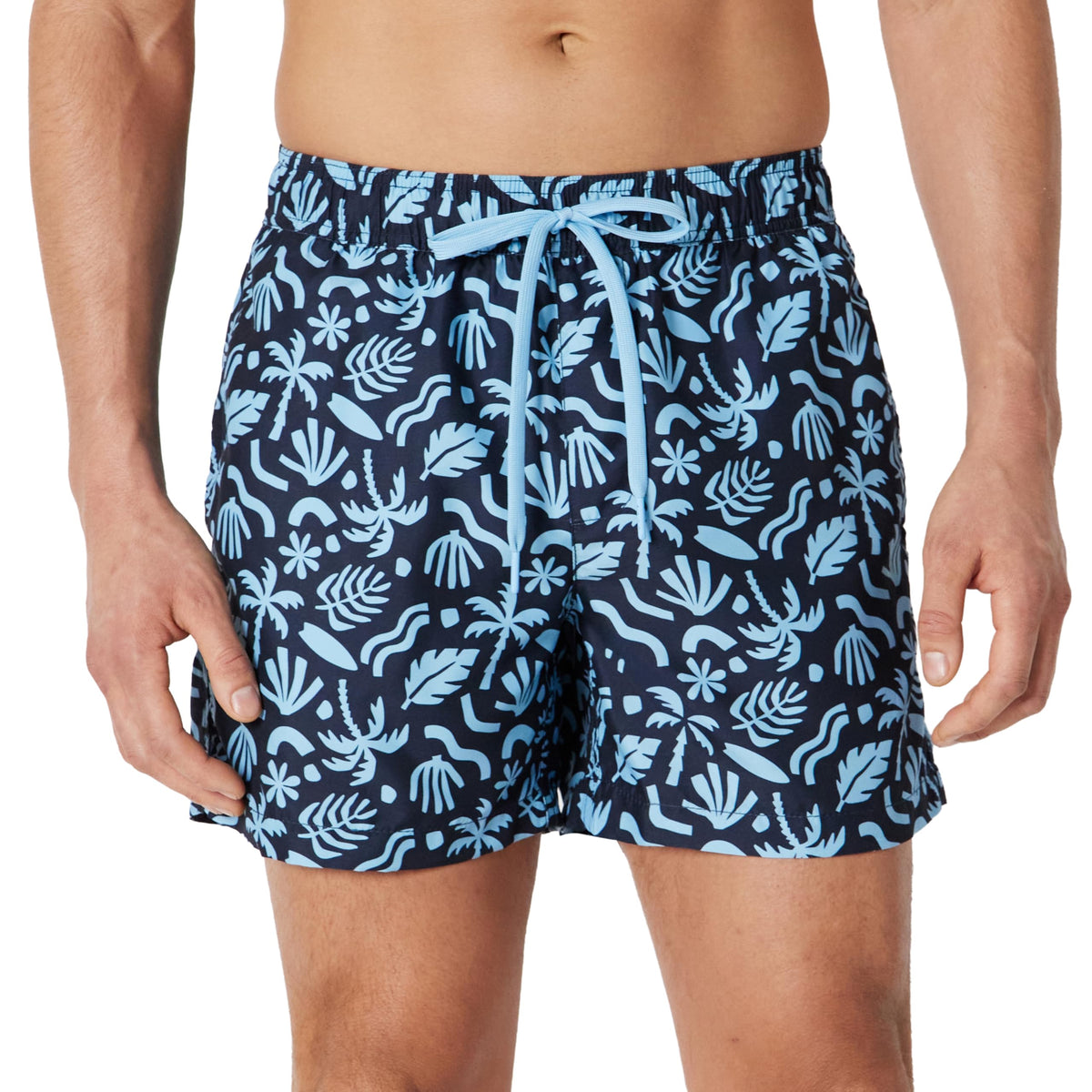 Amazon Essentials Men's 7" or 5" Quick-Dry Swim Trunk, Lightweight Breathable