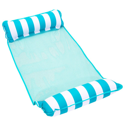 Aqua 4-in-1 Monterey Hammock Pool Float & Water Hammocks – 2-3-4 Multipacks – Multiple Colors/Styles – for Adults and Kids Floating