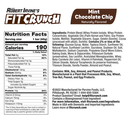 FITCRUNCH Snack Size Protein Bars, 6-Layer Baked Bar, 3g of Sugar, Gluten Free & Soft Cake Core (9 Count, Flavor Lovers)