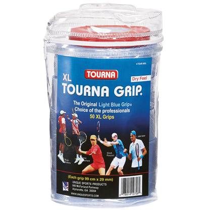 Tourna Grip XL Original Dry Feel Tennis Grip - The Ultimate Hot Weather Overgrip