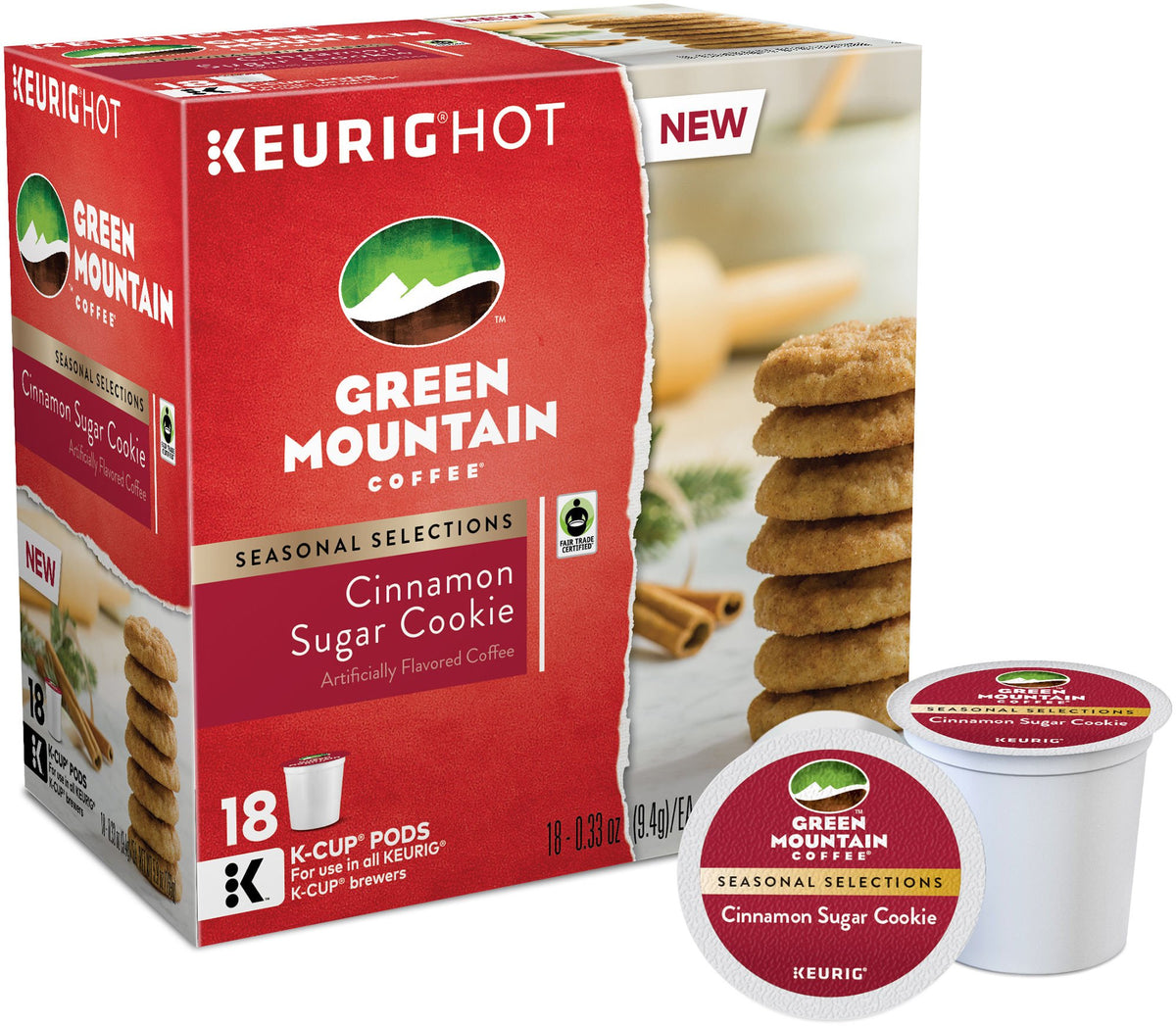 Green Mountain Coffee Roasters Seasonal Selections Pumpkin Spice 32 Count