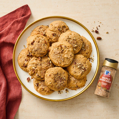 McCormick Finishing Sugar, Pumpkin Spice, Limited Edition, Sweet Blend of Warm Pumpkin Spices, The Perfect Finish for Cookies, Muffins, Pancakes, Bread, and More, 3.66 oz