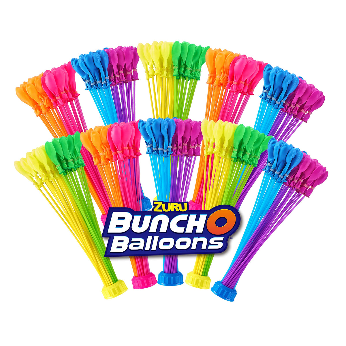 Original Bunch O Balloons Tropical Party 330+ Rapid-Filling Self-Sealing Water Balloons (Amazon Exclusive 10 count, pack of 1) by ZURU Water Balloon for the Whole Family, Kids, Teens and Adults