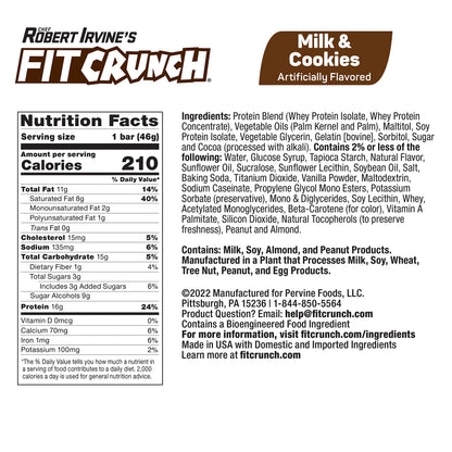 FITCRUNCH Snack Size Protein Bars, 6-Layer Baked Bar, 3g of Sugar, Gluten Free & Soft Cake Core (9 Count, Flavor Lovers)