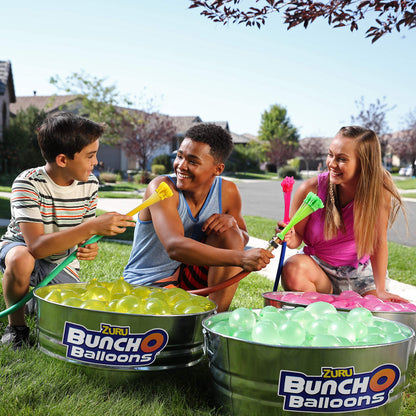 Original Bunch O Balloons Tropical Party 330+ Rapid-Filling Self-Sealing Water Balloons (Amazon Exclusive 10 count, pack of 1) by ZURU Water Balloon for the Whole Family, Kids, Teens and Adults