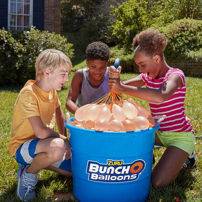 Original Bunch O Balloons Tropical Party 330+ Rapid-Filling Self-Sealing Water Balloons (Amazon Exclusive 10 count, pack of 1) by ZURU Water Balloon for the Whole Family, Kids, Teens and Adults