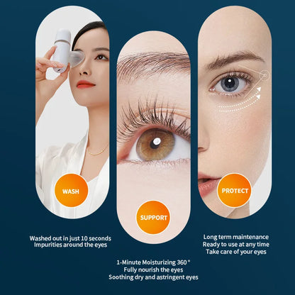 Portable eye moistening instrument Atomizer Beauty instrument Nano steam hot and cold eye protection instrument Humidifier
