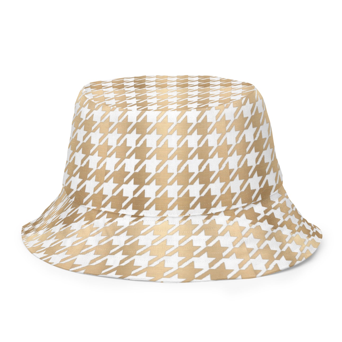 Trustfinds Gold Reversible Bucket Hat