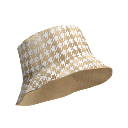 Trustfinds Gold Reversible Bucket Hat