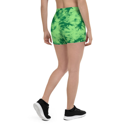 Official Trustfinds Lime Light Tie Dye Shorts