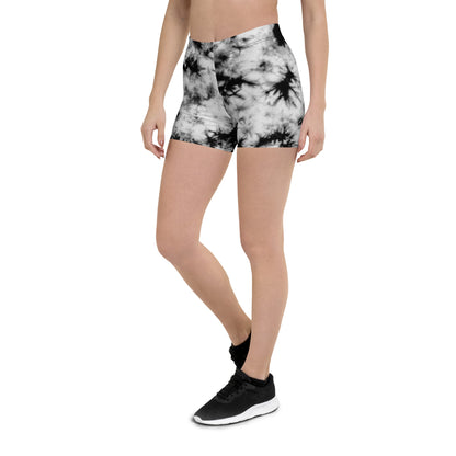 Trustfinds White Tie Dye Shorts