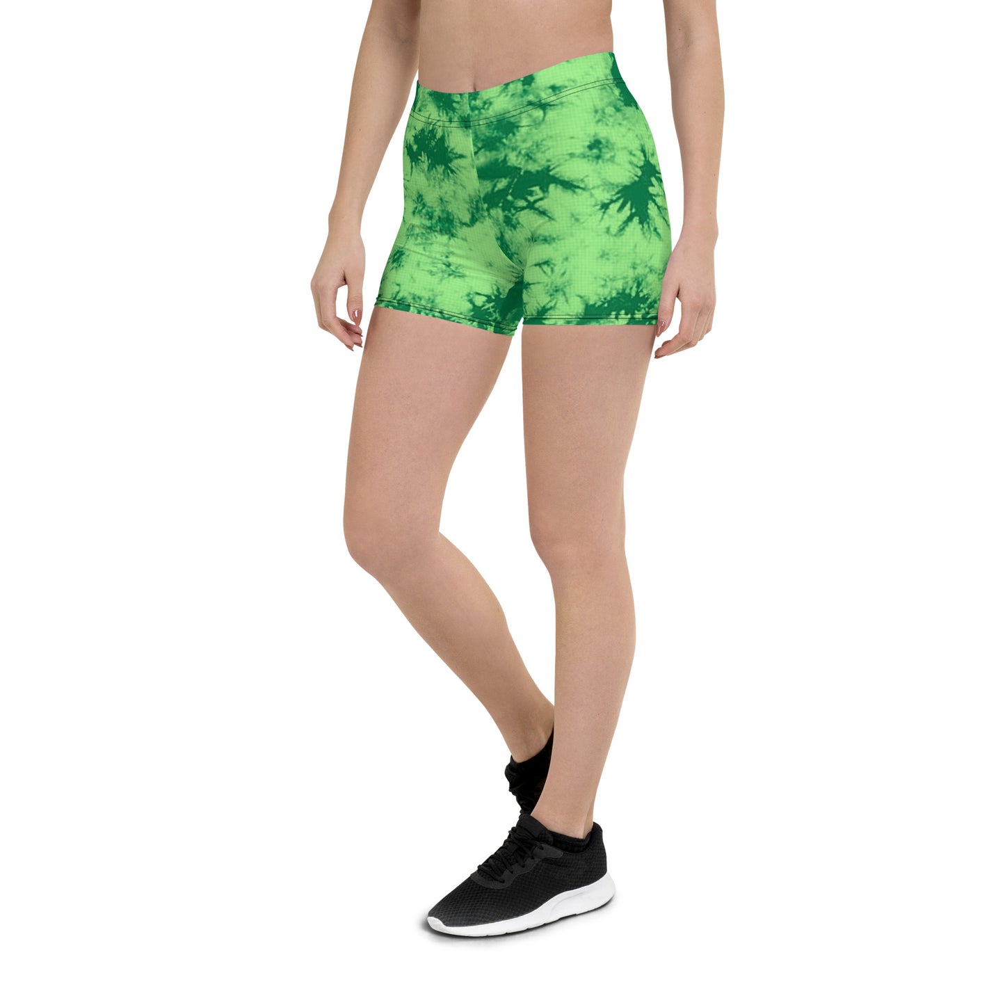 Official Trustfinds Lime Light Tie Dye Shorts