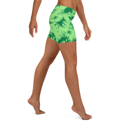 Official Trustfinds Lime Light Tie Dye Shorts