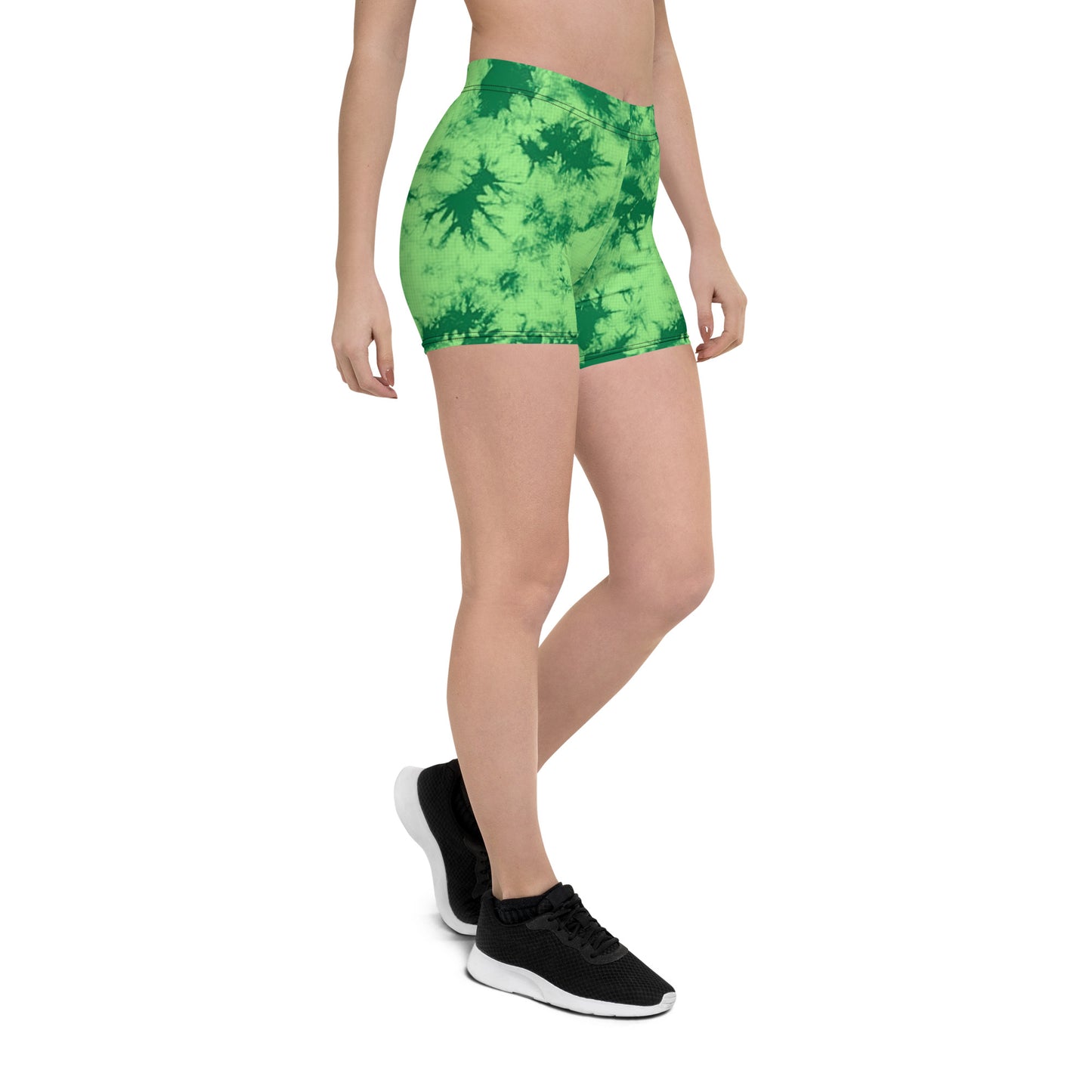 Official Trustfinds Lime Light Tie Dye Shorts