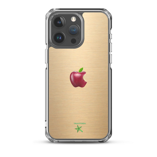 Trustfinds Gold Back Clear Case for iPhone®