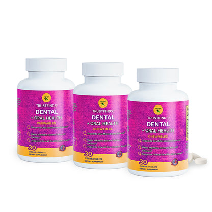 (3 Pack) TrustFinds Dental + Oral Health Chewables