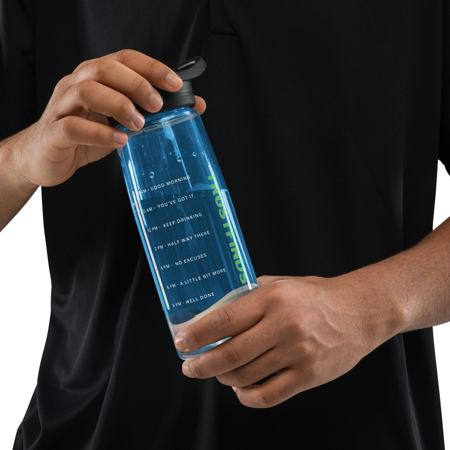 Trustfinds Water Encouragement Sports Water Bottle