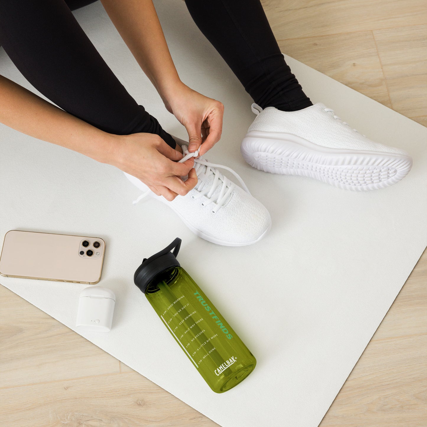 Trustfinds Water Encouragement Sports Water Bottle