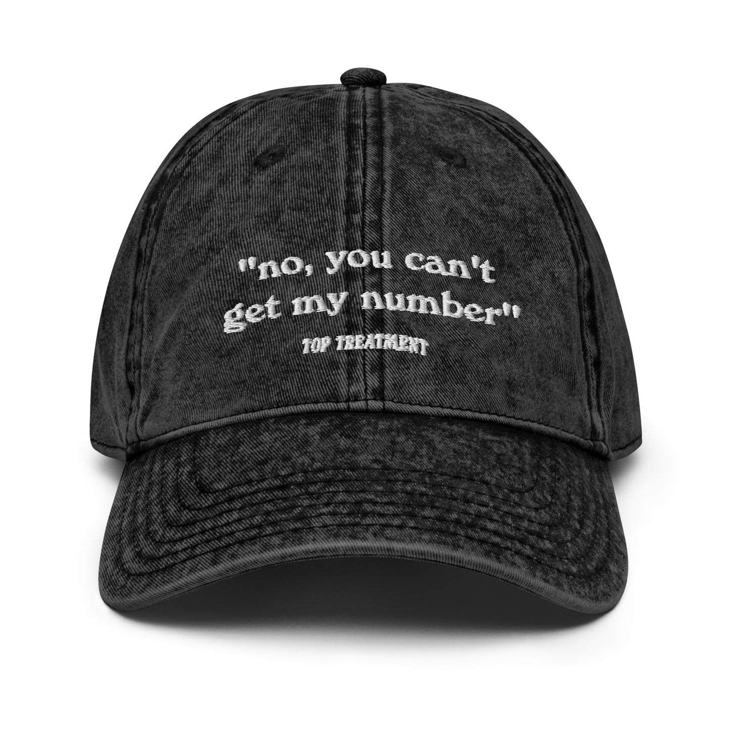 No Number Vintage Cap