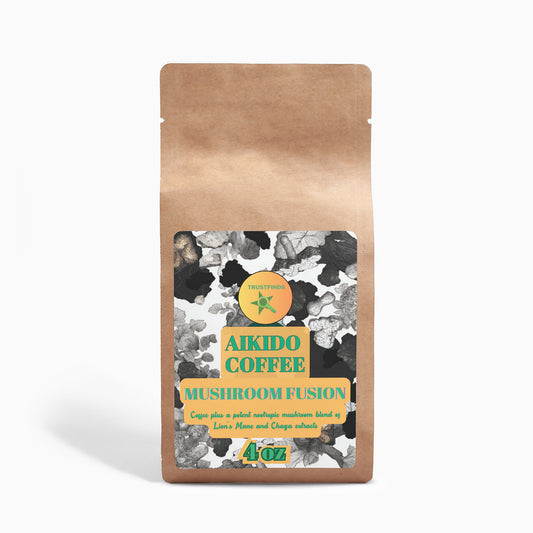 Trustfind's Aikido Mushroom Coffee Fusion - Lion’s Mane & Chaga 4oz